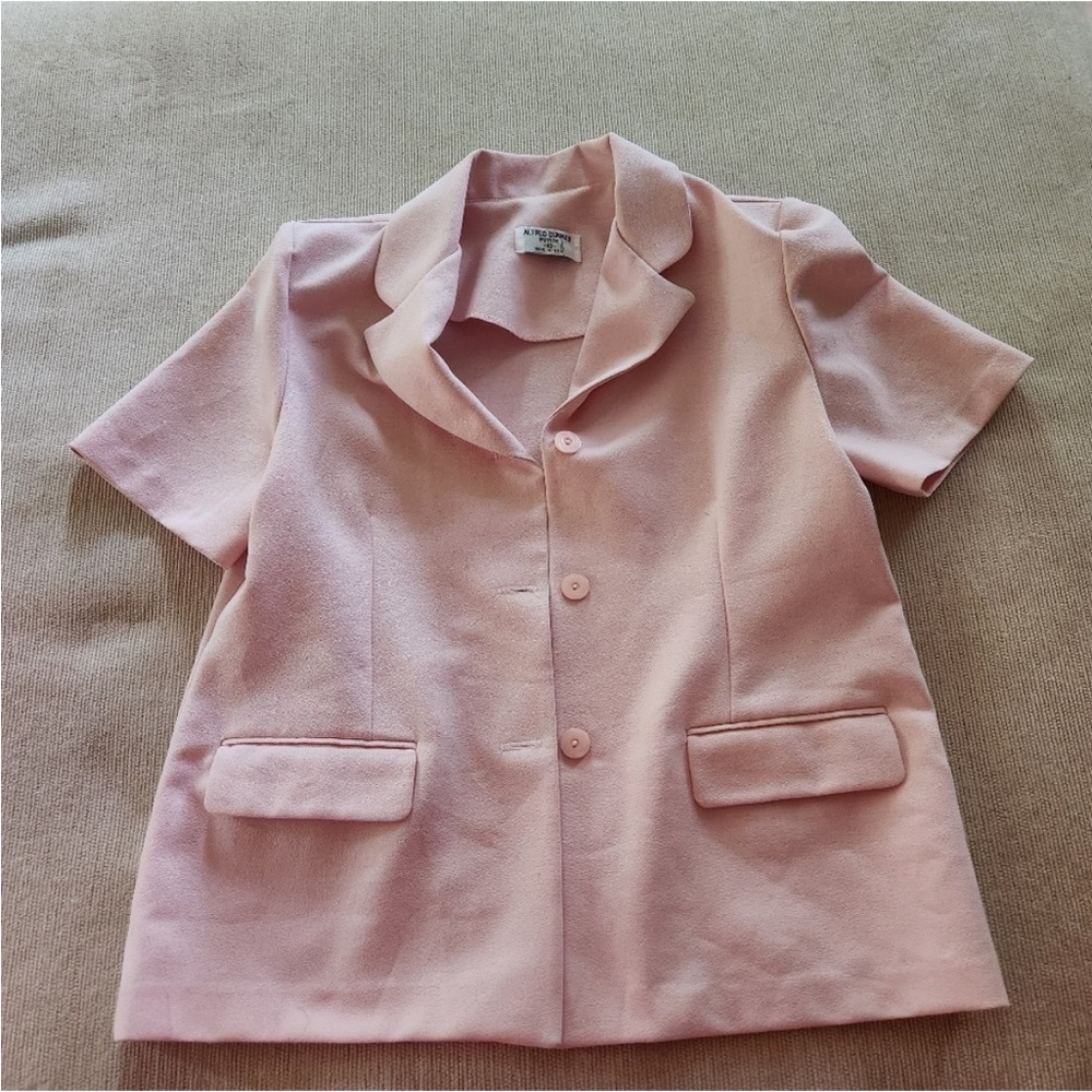 Alfred Dunner Light Pink Blazer